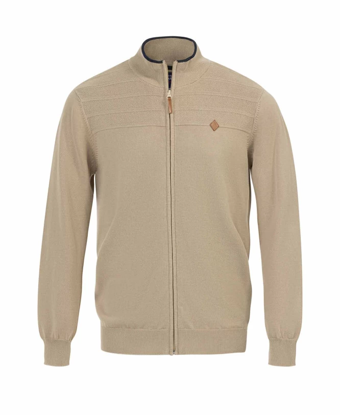 Gilet Homme Beige Avec Effets Reliefés 1 Gilet Homme Beige Avec Effets Reliefés