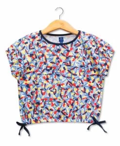 T-shirt Imprimé Court Fille