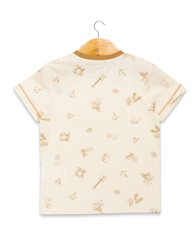 TEE SHIRT MC IMPRIME GREGE ASOP 2 TEE SHIRT MC IMPRIME GREGE ASOP – Image 2