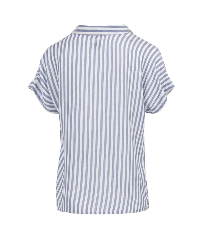 Chemise Rayée Manches Courtes Femme 3 Chemise Rayée Manches Courtes Femme – Image 3