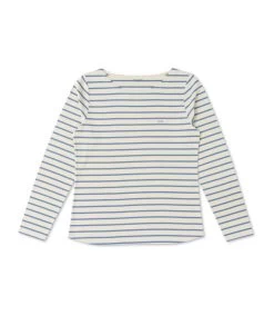 MARINIERE ML FOND GREGE RAYE BLEU ECOFEL