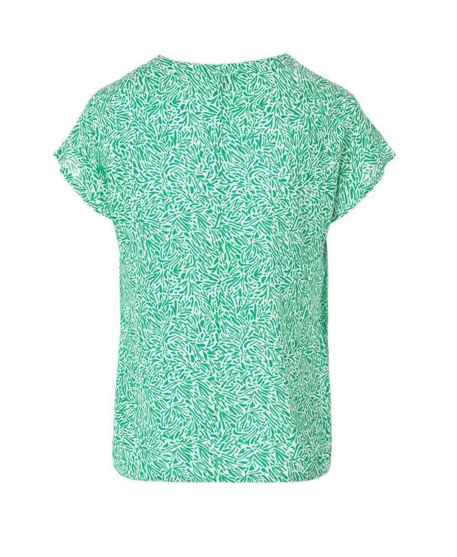 Blouse Verte Imprimé Femme 3 Blouse Verte Imprimé Femme – Image 3