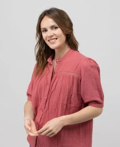 Chemise Terracotta Femme