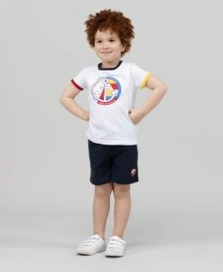 Style Famille Boutique 33 Bermuda Bleu Marine Garçon