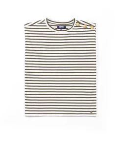 Débardeur Femme Rayé Kaki Avec Boutons Dorés -Style Famille Boutique prod 7893 tee shirt mc fond grege raye kaki taura 666x812 fc7ea0111e0b