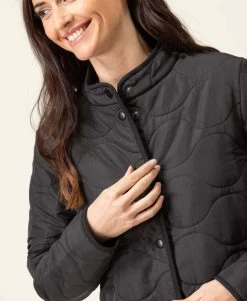 Veste Polaire Matelassée Noir Femme -Style Famille Boutique prod 8002 veste polaire noir verse 666x812 fc7ea0111e0b