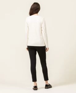 T-shirt Manches Longues Col V Imprimé Doré -Style Famille Boutique prod 8019 tee shirt ml grege tigrine 666x812 fc7ea0111e0b