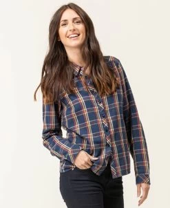 Chemise à Carreaux Femme