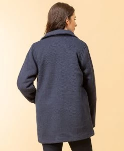 Manteau Bleu Marine Femme -Style Famille Boutique prod 8072 manteau indigo xalam 666x812 fc7ea0111e0b