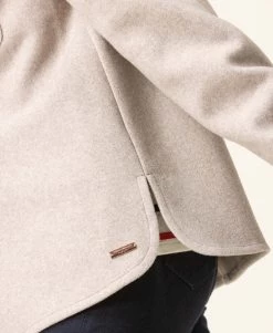 Veste Recyclée Beige Femme -Style Famille Boutique prod 8083 veste ml beige chine verdie 666x812 fc7ea0111e0b