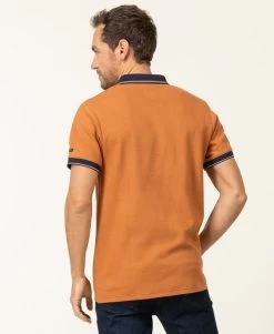 Polo Manches Courtes Rouille Homme 8 Polo Manches Courtes Rouille Homme -Style Famille Boutique prod 8197 polo mc rouille otoma 666x812 fc7ea0111e0b