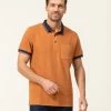 Polo Manches Courtes Rouille Homme