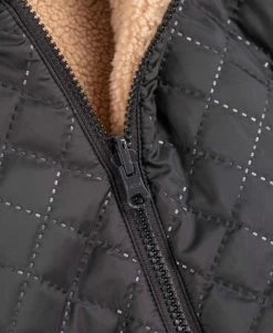 Blouson Noir Réversible Fille Avec Capuche 7 Blouson Noir Réversible Fille Avec Capuche -Style Famille Boutique prod 8309 manteau noir xouli 666x812 fc7ea0111e0b