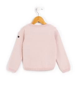 Pull Sherpa Rose Fille -Style Famille Boutique prod 8336 pull rose kalina 666x812 fc7ea0111e0b