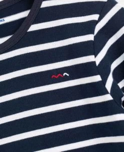 Marinière Garçon éco-conçue Fond Bleu Marine Rayé Blanc 5 Marinière Garçon éco-conçue Fond Bleu Marine Rayé Blanc -Style Famille Boutique prod 8350 mariniere ml fond indigo raye blanc ecogal 666x812 fc7ea0111e0b