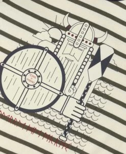 T-shirt Rayé Viking Garçon 5 T-shirt Rayé Viking Garçon -Style Famille Boutique prod 8366 tee shirt ml fond grege raye kaki tisare 666x812 fc7ea0111e0b