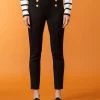 Pantalon Noir 7/8ème Femme