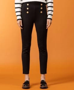 Pantalon Noir 7/8ème Femme