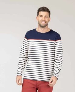 Mrinièe Homme Grège/bleu Marine