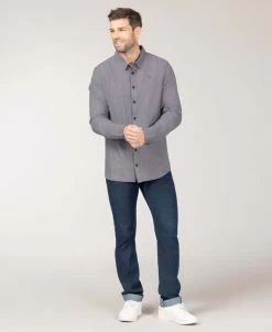 Chemise Grise Pied-de-poule Homme -Style Famille Boutique prod 9123 chemise chemisier ml imprime copou 666x812 fc7ea0111e0b