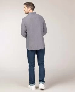 Chemise Grise Pied-de-poule Homme -Style Famille Boutique prod 9124 chemise chemisier ml imprime copou 666x812 fc7ea0111e0b