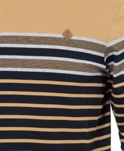 MARINIERE ML FOND NOIR RAYE SABLE GALBORD -Style Famille Boutique prod 9220 mariniere ml fond noir raye sable galbord 666x812 fc7ea0111e0b