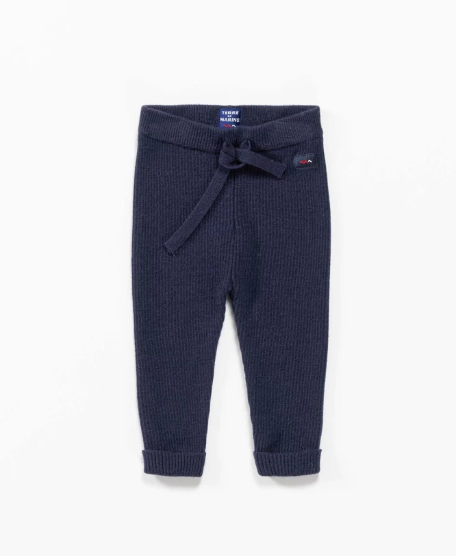 Legging Long Bleu Marine Bébé 1 Legging Long Bleu Marine Bébé