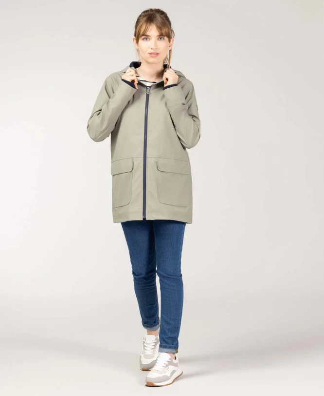 Ciré Kaki Clair Femme 4 Ciré Kaki Clair Femme – Image 4