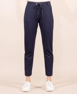 Style Famille Boutique 7 Pantalon Milano Bleu Marine Femme