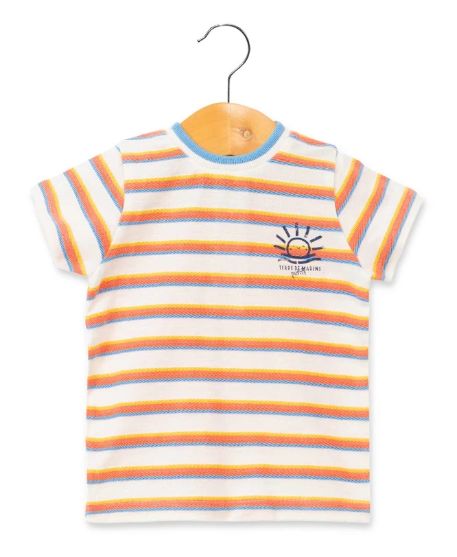 T-Shirt Rayé Bébé Garçon 1 T-Shirt Rayé Bébé Garçon