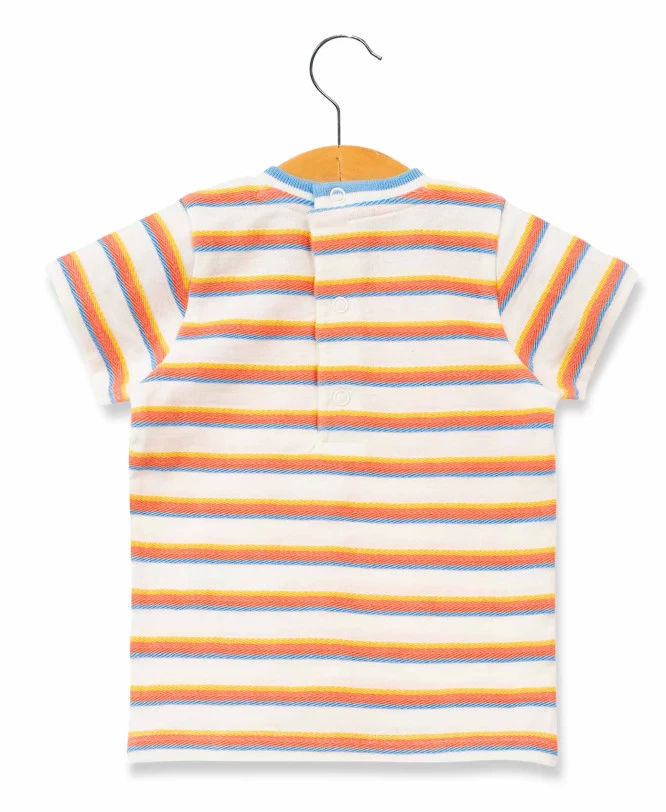 T-Shirt Rayé Bébé Garçon 2 T-Shirt Rayé Bébé Garçon – Image 2