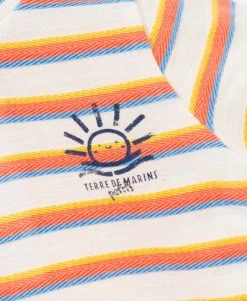 T-Shirt Rayé Bébé Garçon 5 T-Shirt Rayé Bébé Garçon -Style Famille Boutique prod 9822 tee shirt mc raye multicolore tourol 666x812 fc7ea0111e0b