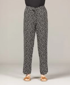 Pantalon Fluide Imprimé En Viscose